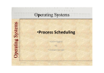 Process`Scheduling`