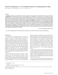 Pulse Dye Densitometry: A Novel Bedside Monitor of Circulating