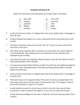Navigation Worksheet #2 Match the instrument to the description by