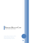 Primary Health Care: A Resource Guide for Physical Therapists