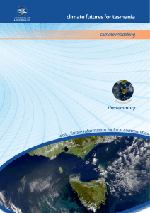 climate futures for tasmania