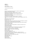 CHE 128 Autumn 2011 Specific Objectives – Exam 1 A periodic