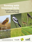 Farming with Grassland Birds - Ontario Soil and Crop Improvement