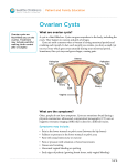 PE2190 Ovarian Cyst - Seattle Children`s Hospital
