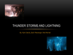 Thunder storms and Lightning