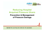 Presentation - Reducing hospital Acquired Pressure Ulcers