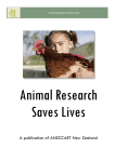 Animal Research Saves Lives