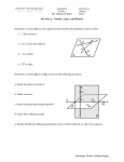 Geometry Week 2 Packet Page 1