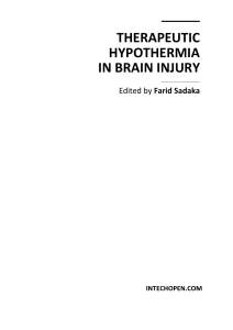 therapeutic hypothermia in brain injury