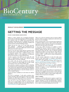 getting the message - Arcturus Therapeutics