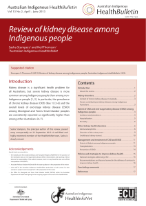 View PDF version - Australian Indigenous Health Bulletin