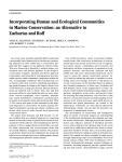 Incorporating Human and Ecological Communities in Marine