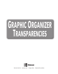 Graphic Organizer Transparencies