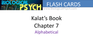 Chapter 7 - biologicalpsych.com