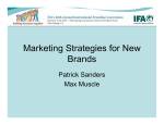 Marketing Strategies for New Brands