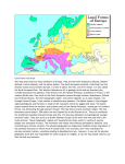 Land Forms Of Europe - Sayre Geography Class