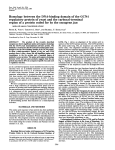 Homology between the DNA-binding domain of the GCN4