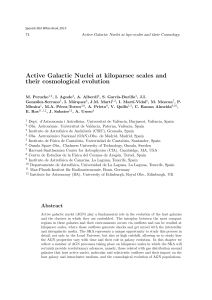 Active Galactic Nuclei at kiloparsec scales and their cosmological