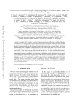 Measurement of Scintillation and Ionization Yield and Scintillation