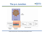 The pn Junction - University of Delaware