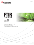 FTIR Talk Letter Vol. 18 - Shimadzu Scientific Instruments