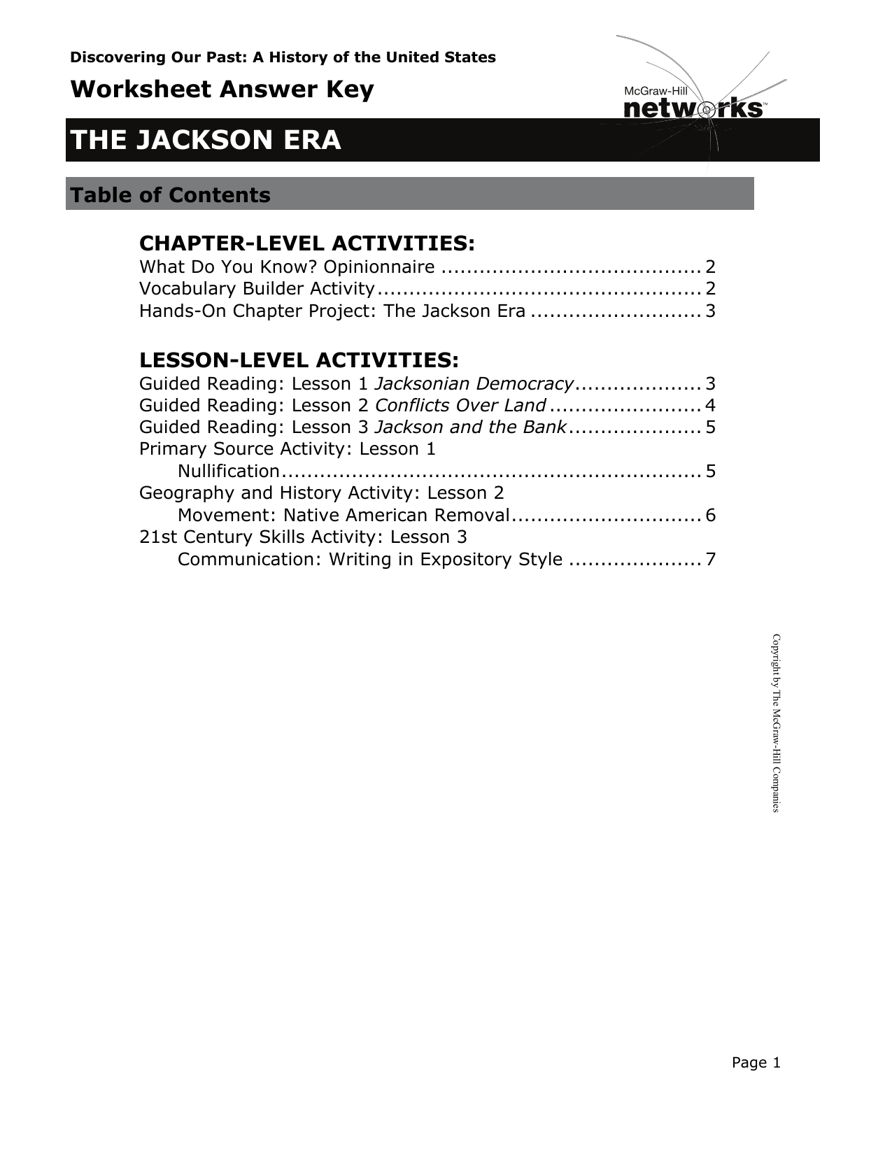 Jeffersonian Democracy Vs Jacksonian Democracy Chart