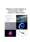 Radiative Transfer Models of Protoplanetary Disks: Theory vs