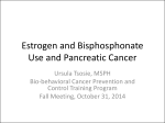 Hormones and Pancreatic Cancer