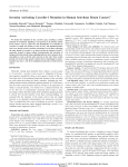 Invasion Activating Caveolin-1 Mutation in Human Scirrhous Breast