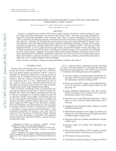 AstroImageJ: Image Processing and Photometric Extraction for Ultra