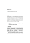 Cultural models in anthropology - lettere.uniroma1.it