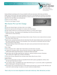 Risk Factors for Heart Disease