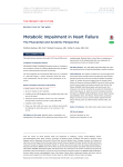 Metabolic Impairment in Heart Failure