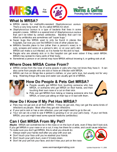 What Is MRSA? - Worms and Germs