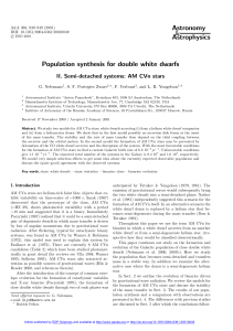 Population synthesis for double white dwarfs-II. Semi