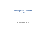 Divergence Theorem §17.3 - Math