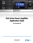 PLD Application Guide - Portable PA