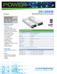 DS1200HE Data Sheet - Artesyn Embedded Technologies
