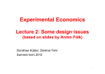 Experimental Economics