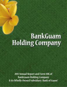 BankGuam Holding Company