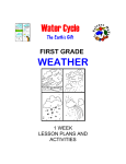 FIRST GRADE WEATHER - Math/Science Nucleus