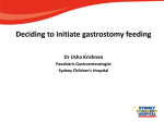 Deciding to initiate gastrostomy feeding