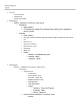 General Biology II Animals • Porifera o No true tissues o