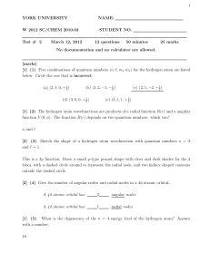 Answers to questions on test #2