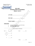 solutions - Department of Economics