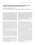 Response of Neurons in the Lateral Intraparietal Area during a