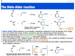 The Diels-Alder reaction