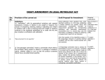 draft amendment in legal metrology act