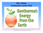GeothermalPresentation - Snohomish County Public Utility