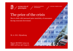 The price of the crisis